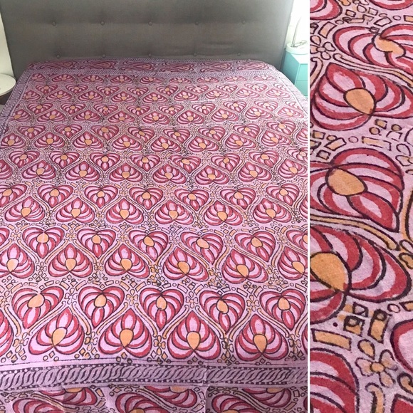 Vintage Other - Vintage Indian dohar bedspread boho blanket